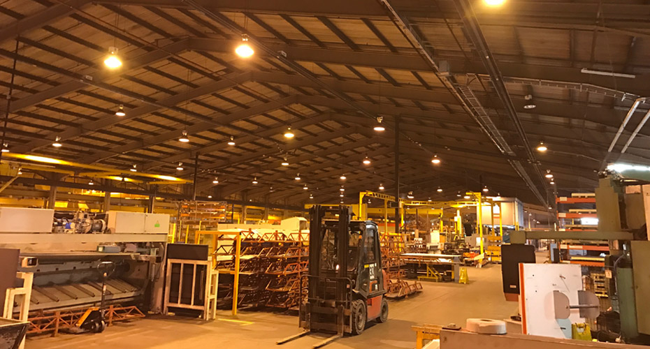 Electrical Installation in Warehouse - York Portakabin